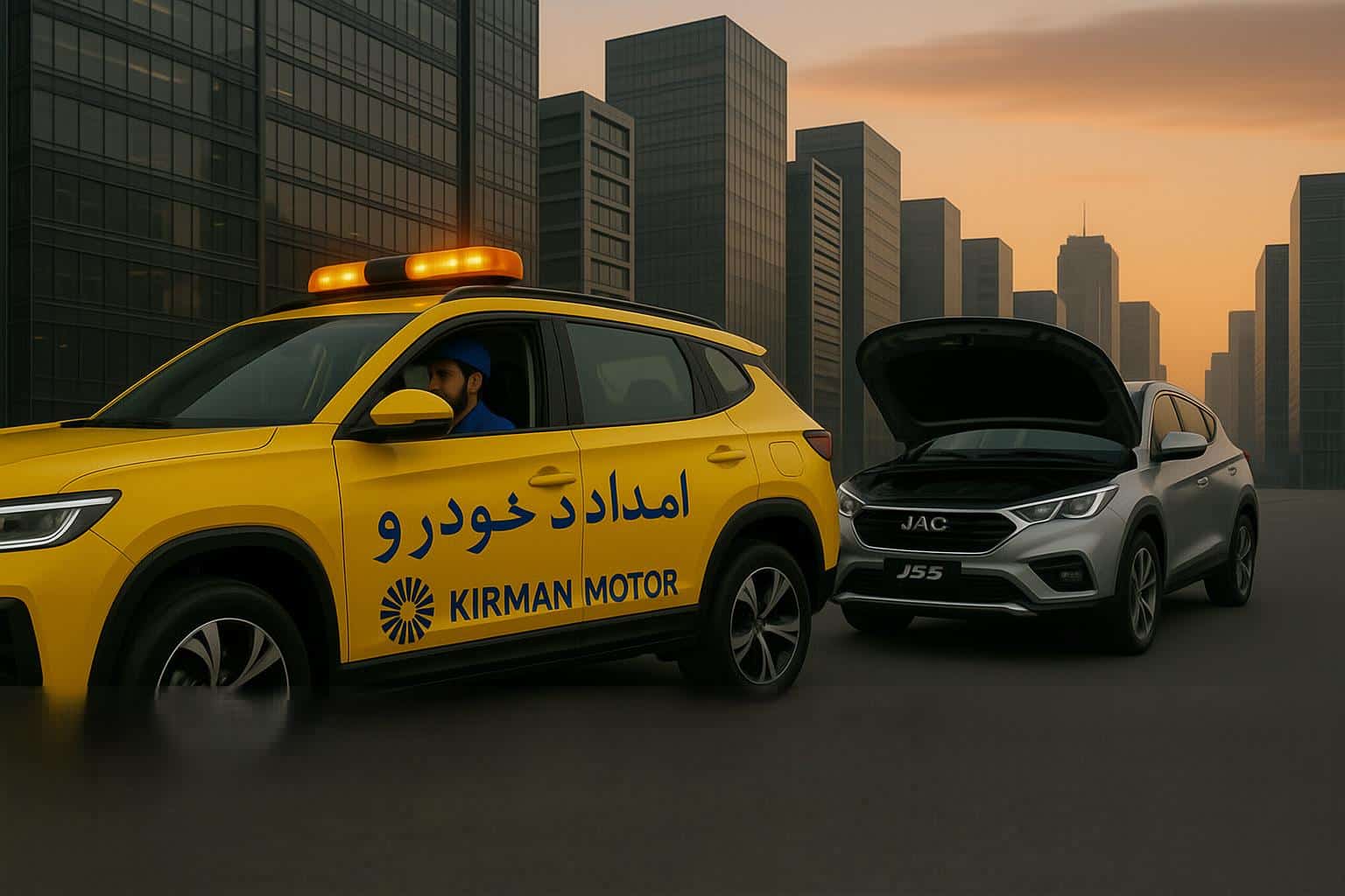 امداد خودرو جک در کرج – سرویس ویژه خودروهای JAC